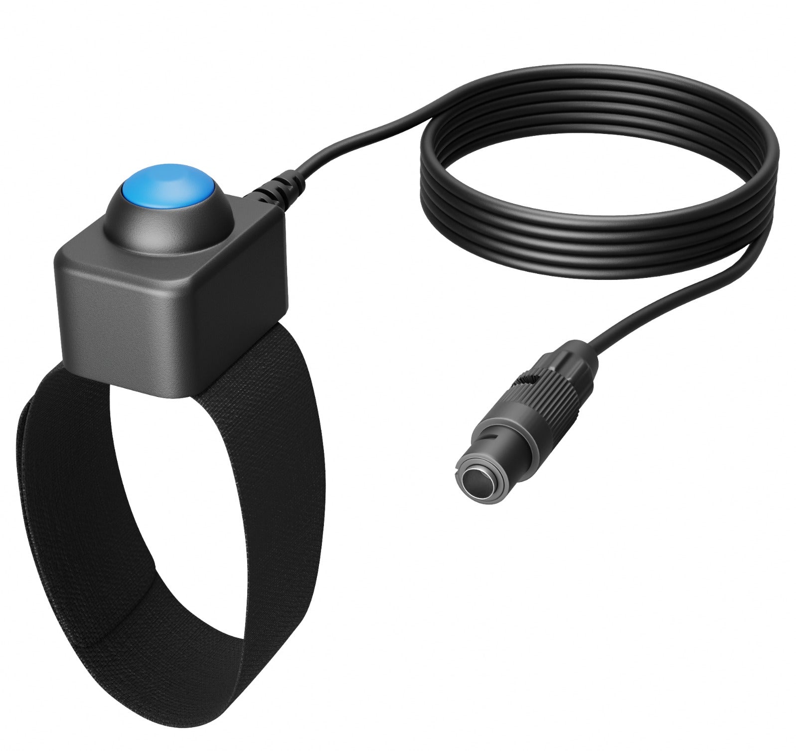 Velcro Mount PTT Switch - for aviation communication - MicroAvionics