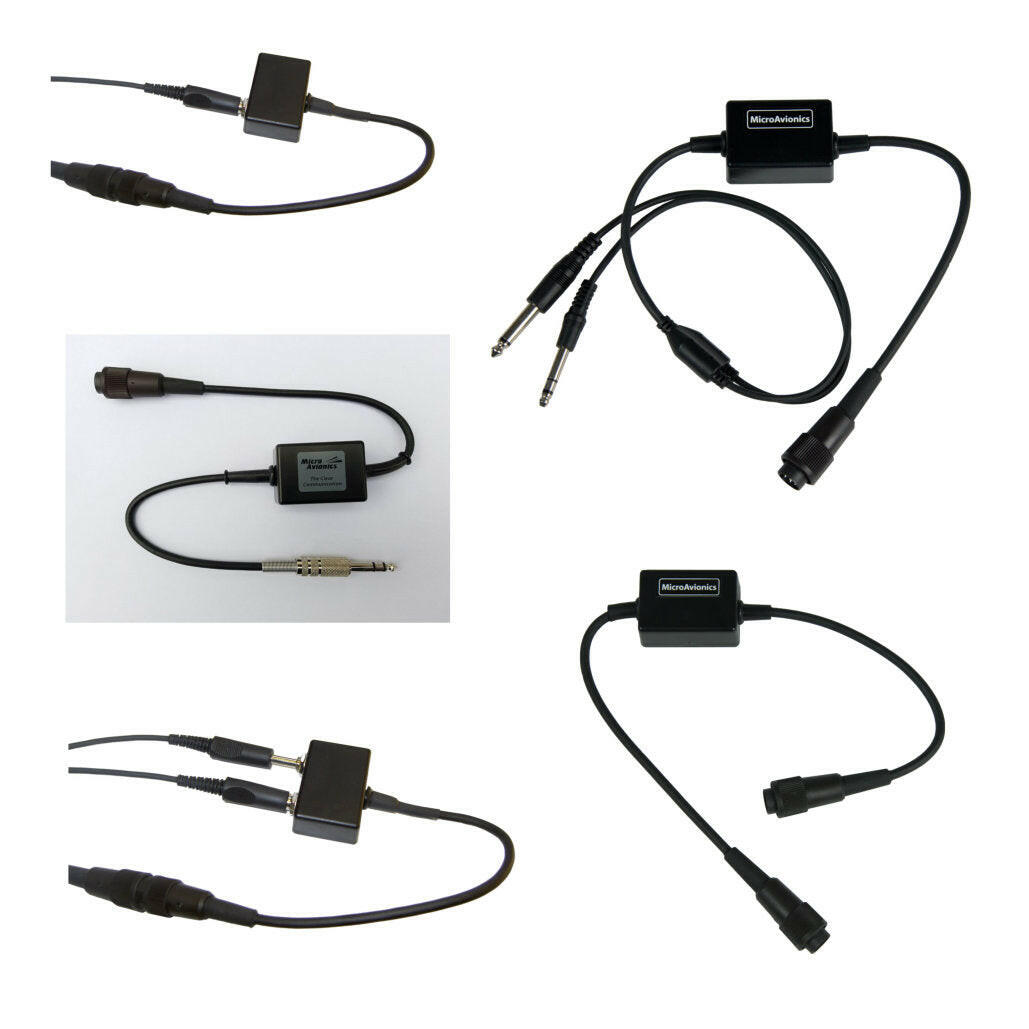 Headset Adapters - for aviation communication - MicroAvionics