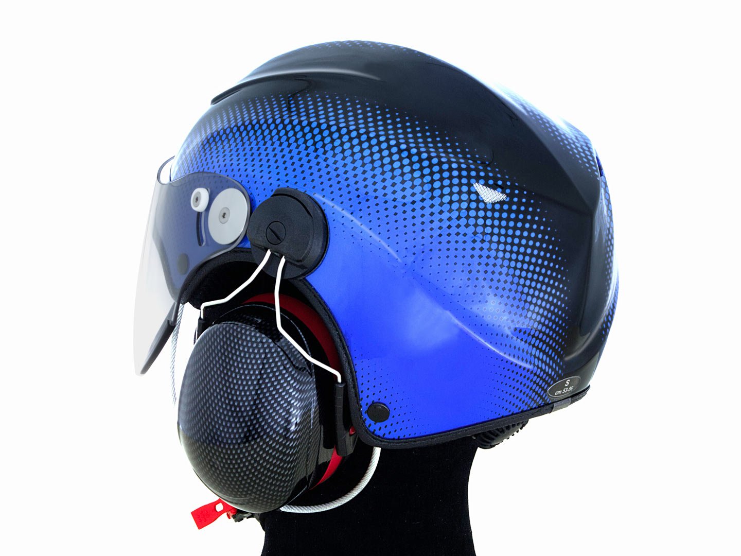 Icaro Solar X Helmet v2 ULM 2025 Colours - for aviation communication - MicroAvionics