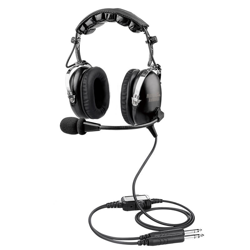 Passive Headset | Twin Jack | General Aviation - Aviation Equipment for aviation communication - MicroAvionics