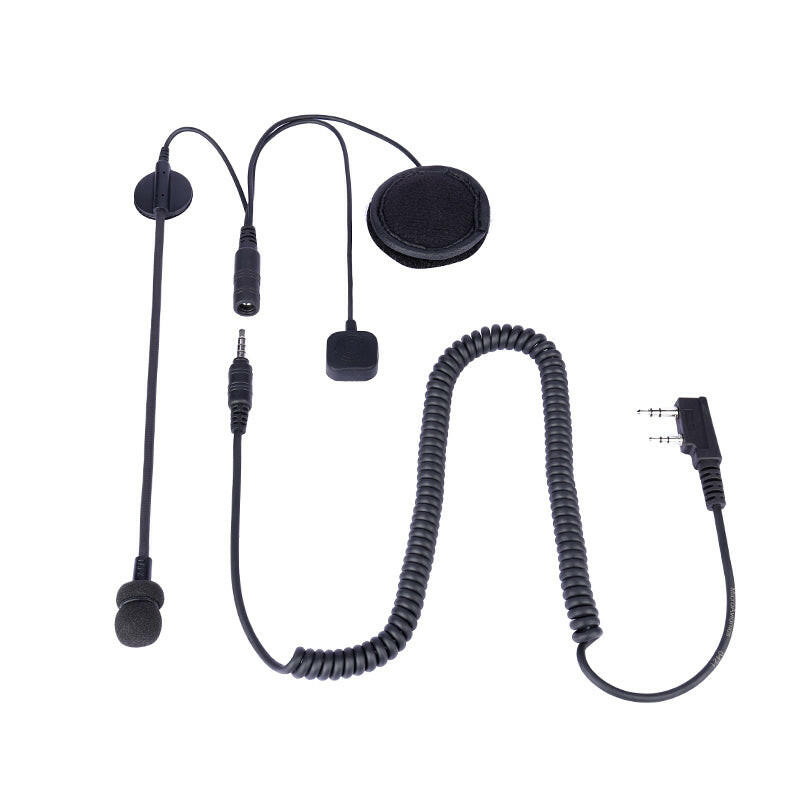 Icaro Nerv Paragliding Helmet - for aviation communication - MicroAvionics