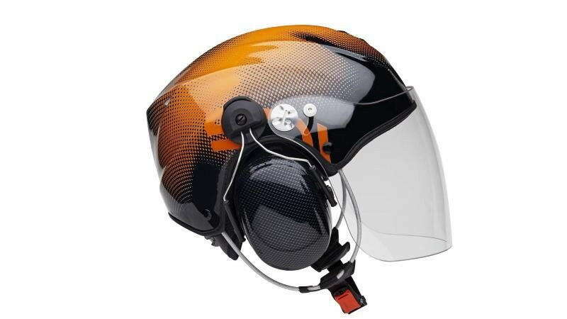 Icaro Solar X Helmet v2 - for aviation communication - MicroAvionics