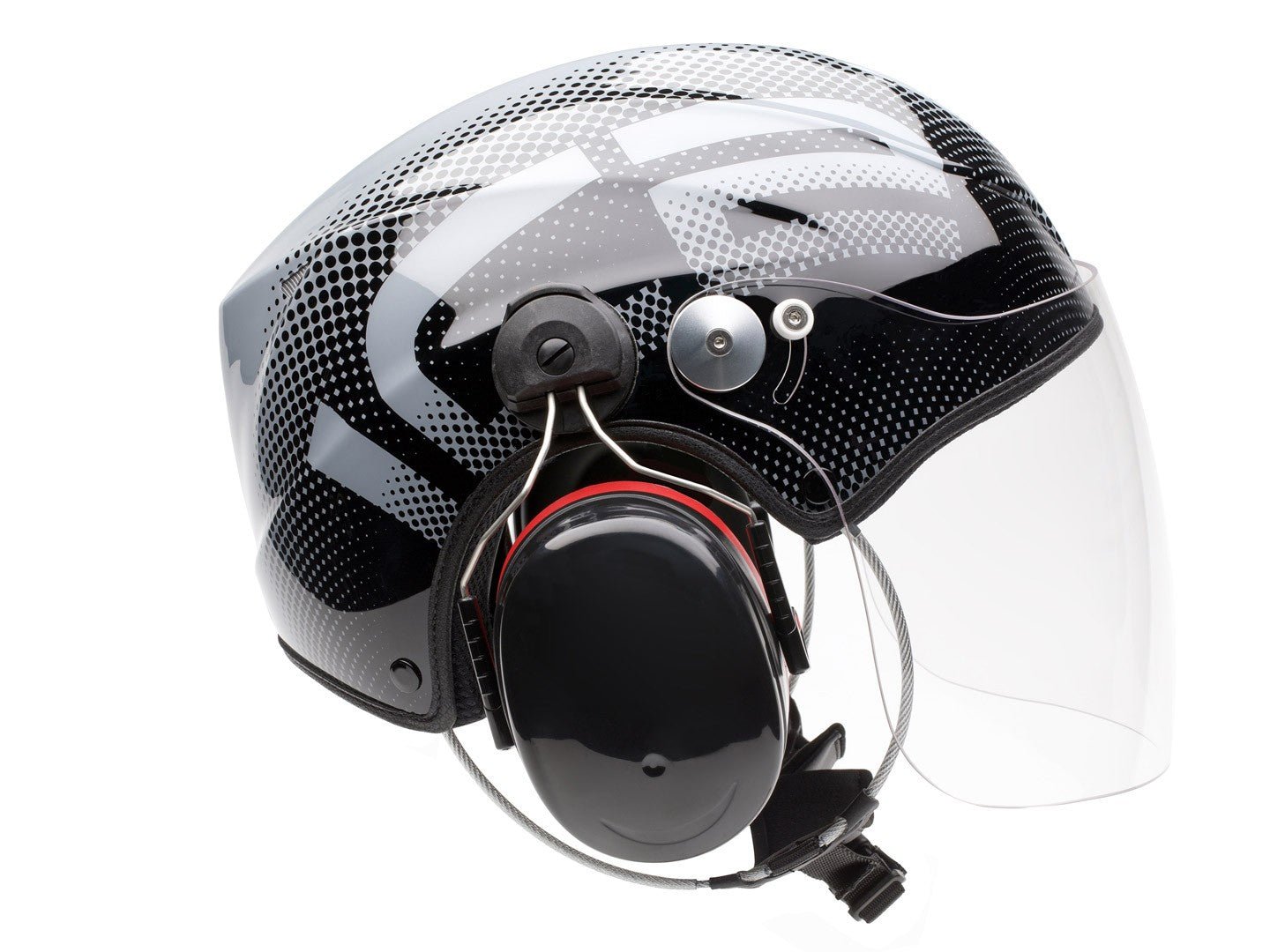 Icaro Helmet with GA202 Headset | Aviation Communication | MicroAvionics - Aviation Headset for aviation communication - MicroAvionics