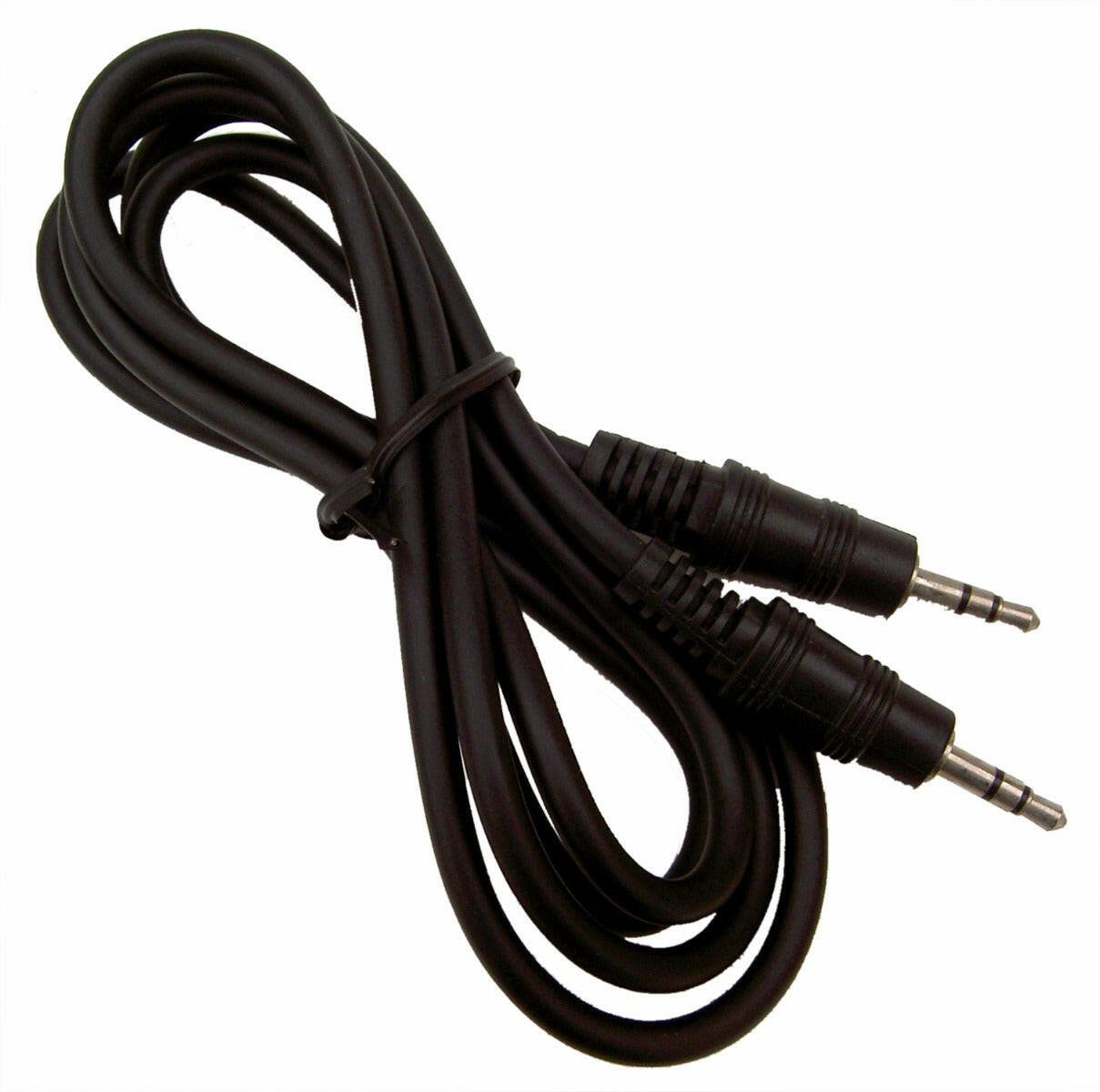 Auxiliary Music Audio Lead - for aviation communication - MicroAvionics