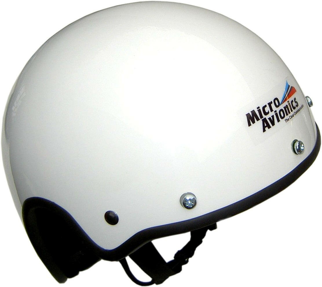 Microlight / Paramotor helmet NO VISOR - for aviation communication - MicroAvionics