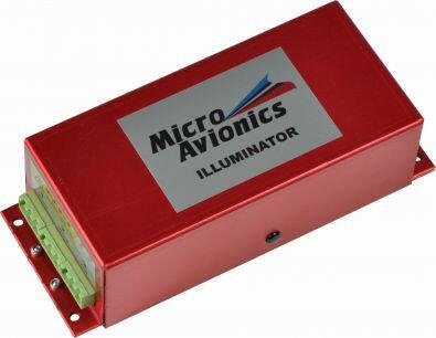 Twin Head High Power Strobe - for aviation communication - MicroAvionics