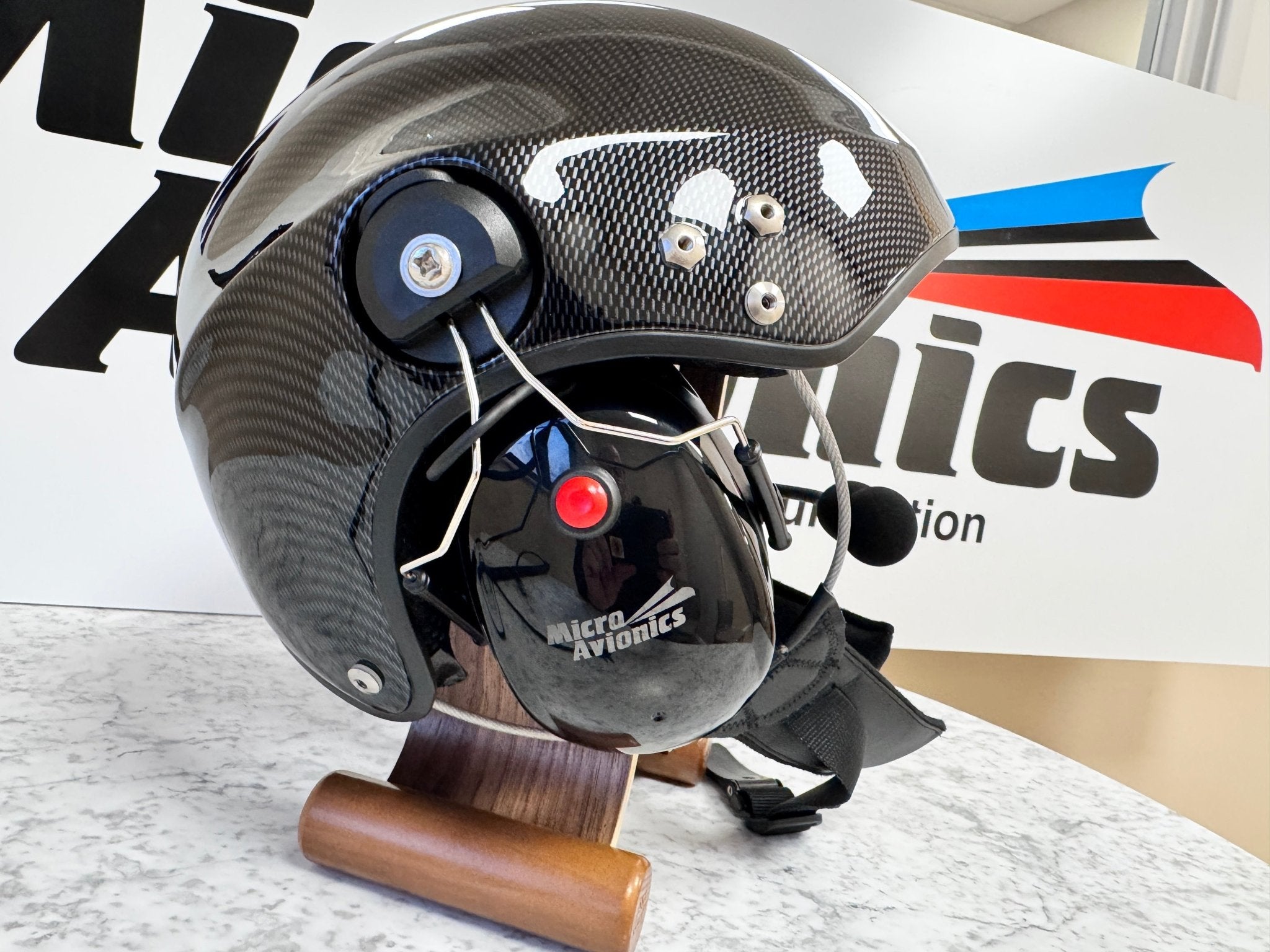 PM - 1 single seat headset - Aviation Headsets for aviation communication - MicroAvionics