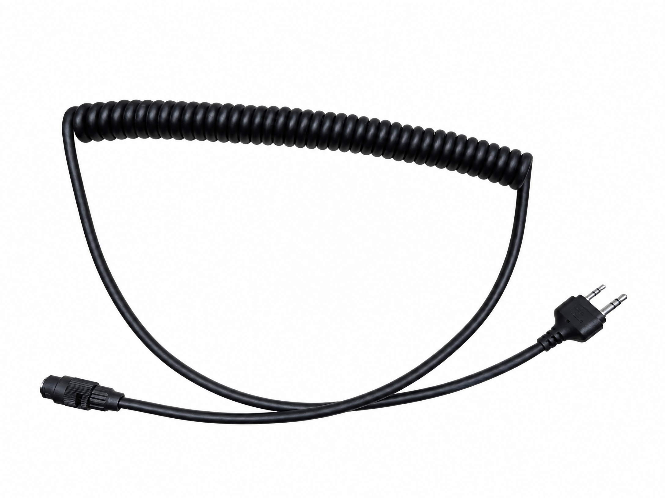 radio lead coiled cable