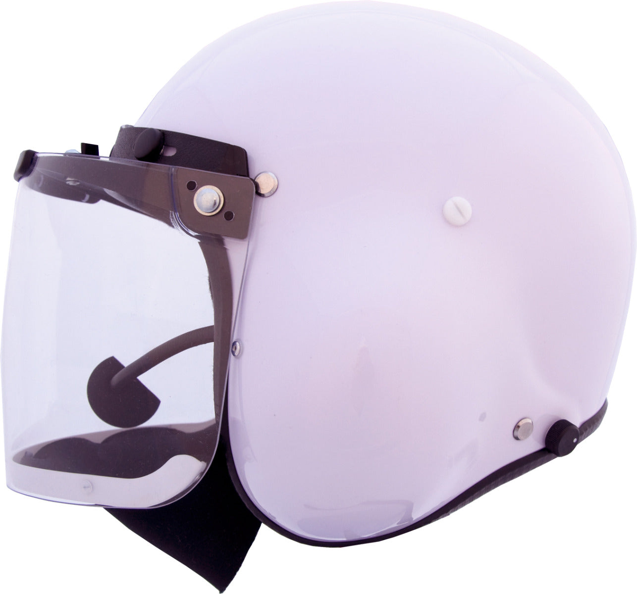 Integral helmet with internal PM-100 headset